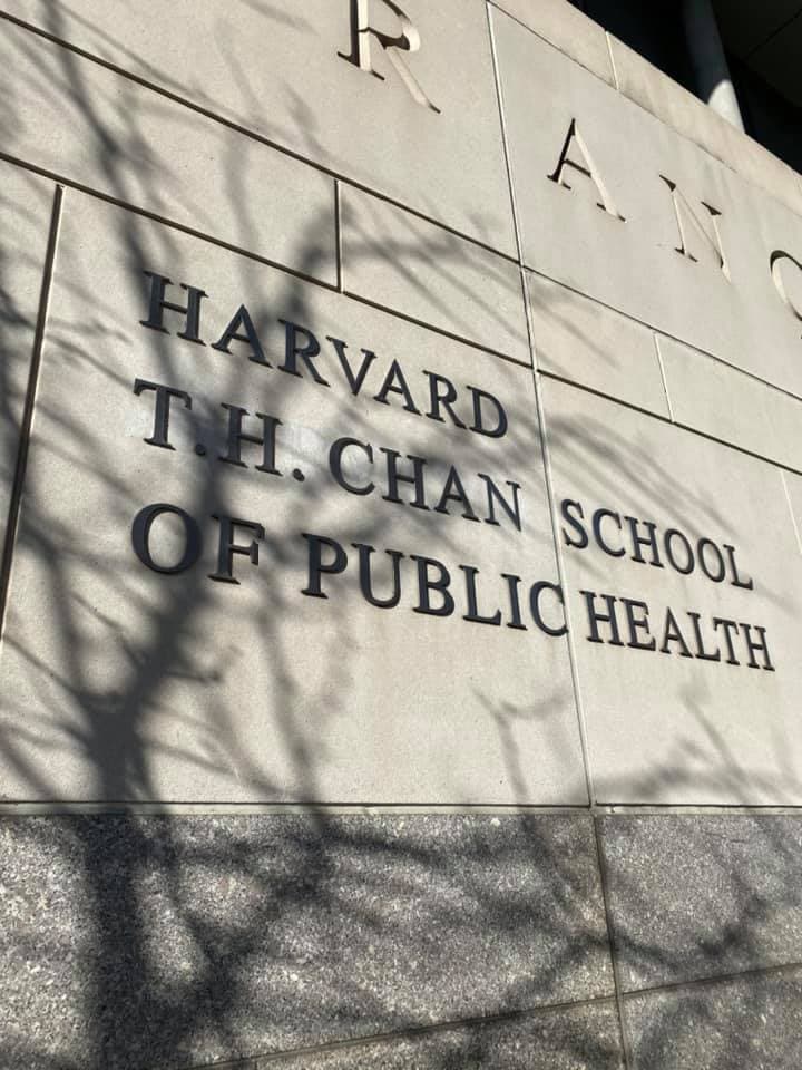 Dylan in a research lab at Harvard